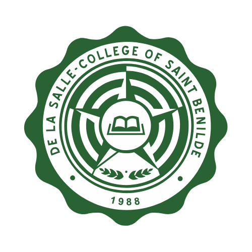 De La Salle &ndash; College of Saint Benilde official logo &mdash; private university in Manila