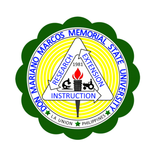 Don Mariano Marcos Memorial State University official logo &mdash; public state university in Bacnotan