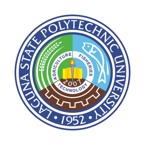 Laguna State Polytechnic University official logo &mdash; public state university in Siniloan