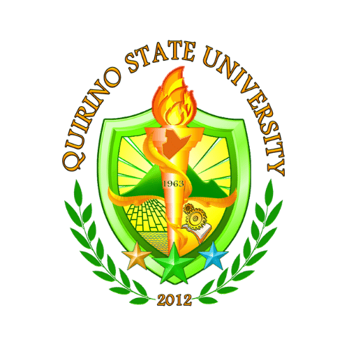 Quirino State University official logo &mdash; public state university in Diffun