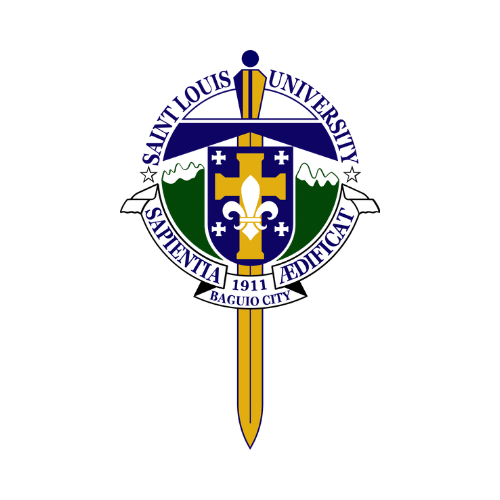 Saint Louis University official logo &mdash; private university in Baguio